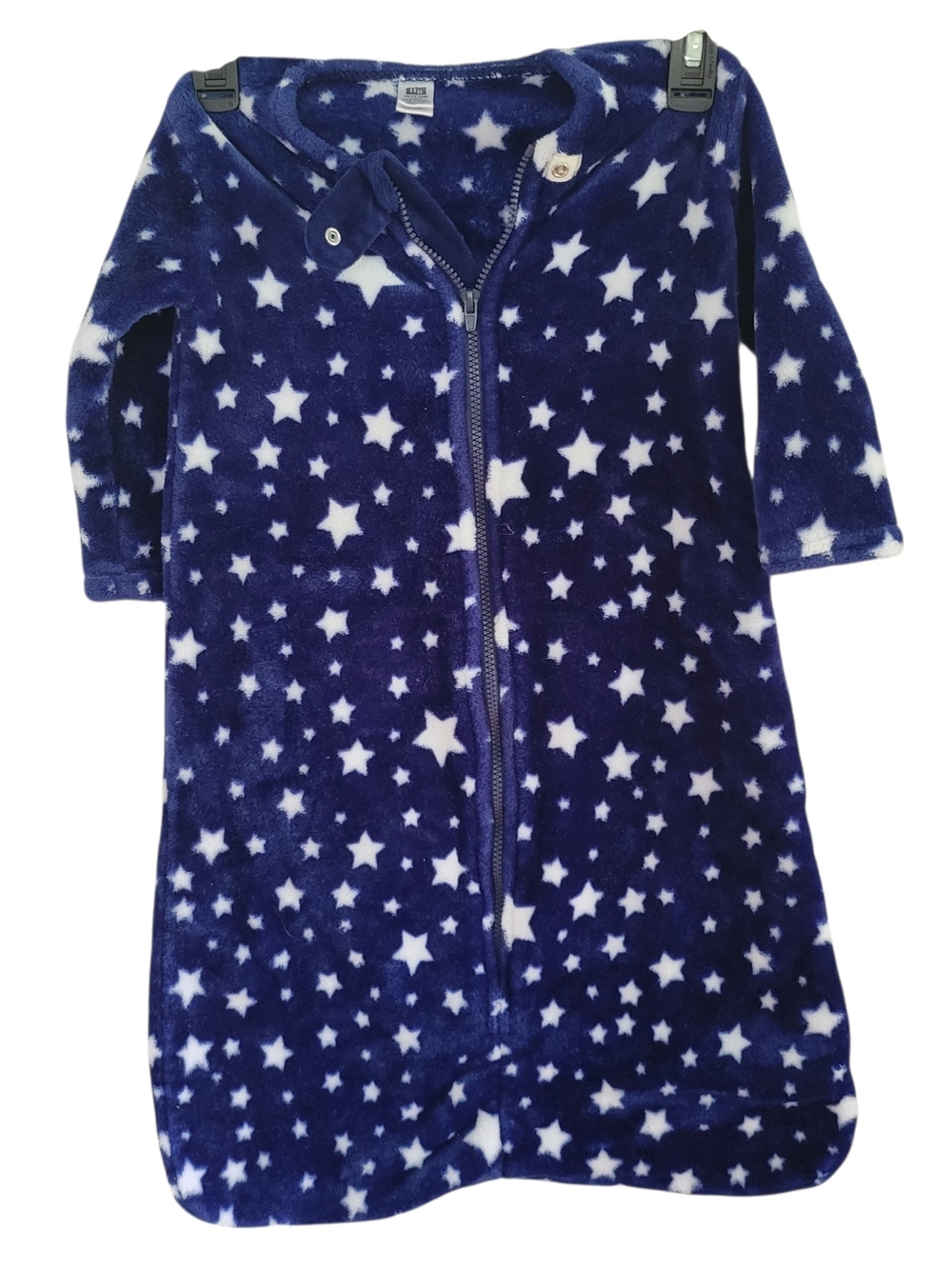 Hudson Baby Navy and White Star Sleep Sack 12-18 Months